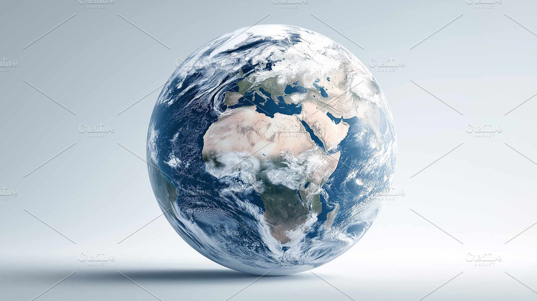 Planet Earth isolated on a light, a Nature Photo by MistyDay