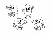 Fruity Friend Illustrations, a Person Illustration by Haleigh Peterson Studio (Thumbnail 4 of 4)