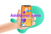 Cartoon Mockup, an iPhone Mockup by Best Pixels™ (Thumbnail 7 of 10)