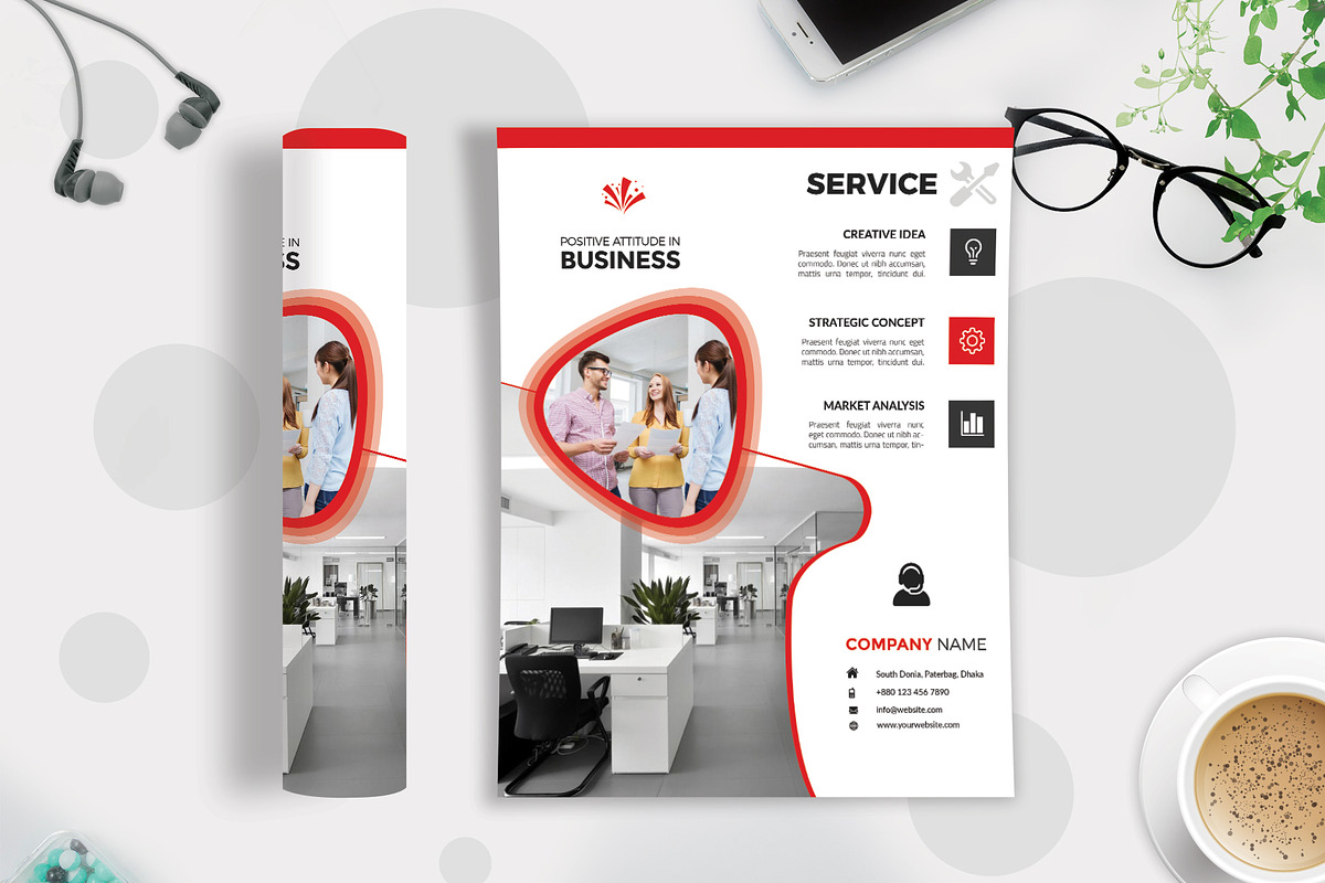 30+ Business Flyers Bundle, a Flyer Template by Imagine Design Studio (Photo 19 of 31)