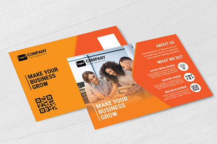 Corporate Postcard Template