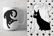 Black cats are fun!, an Animal Illustration by pineart (Thumbnail 5 of 6)