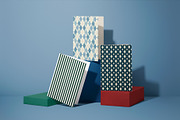 Christmas Abstract Patterns - part 1, a Pattern Graphic by Ninterints (Thumbnail 10 of 19)