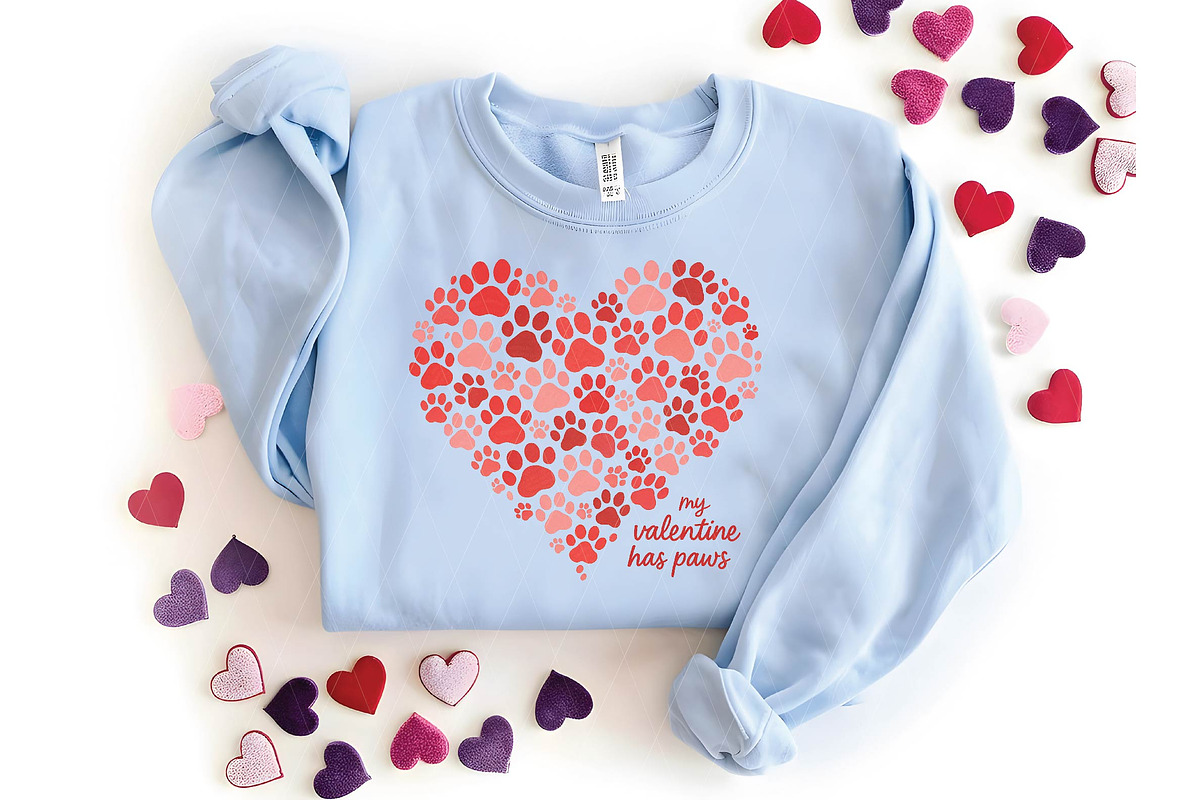 Valentine Paws PNG, an Illustration by DreamPrint404 (Photo 8 of 8)
