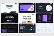 Cutekit - Eye catching Landing pages, a HTML Template by mivfx (Thumbnail 1 of 3)