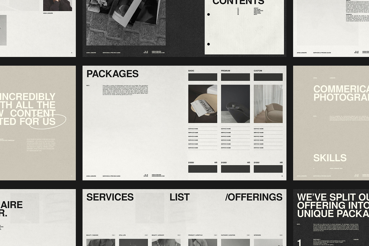 PSK | Services and Pricing Guide, a Presentation Template by Studio Standard (Photo 3 of 5)