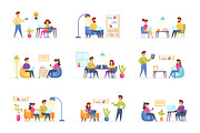 Flat Concepts Illustrations, a Finance Illustration by alexdndz (Thumbnail 7 of 21)