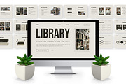 Library - Education Google Slide, a Presentation Template by Deepslide Studio (Thumbnail 2 of 6)
