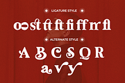 Cavella Society, a Serif Font by Black Junst (Thumbnail 8 of 10)