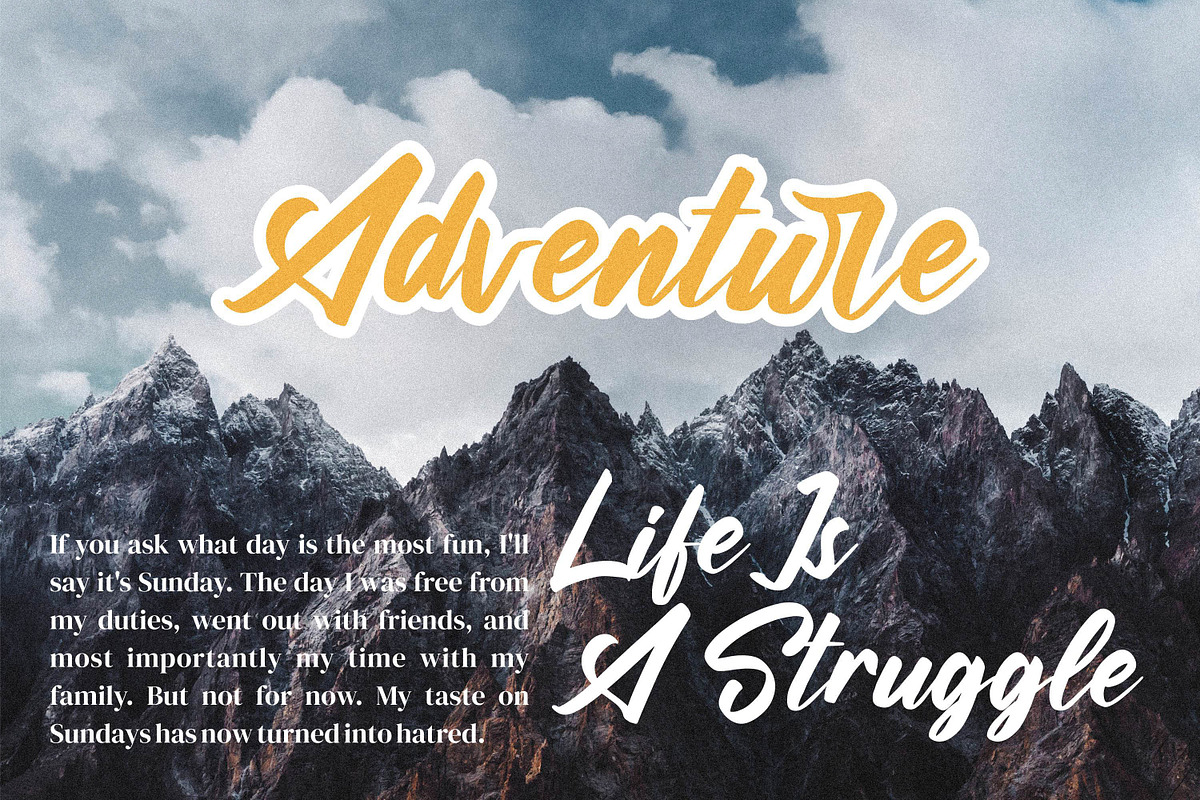 Gundaly, a Handwritten Font by Integritype Studio (Photo 4 of 11)