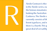 Ainslie Contrast, a Sans Serif Font by insigne (Thumbnail 3 of 5)