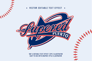 Vintage Sports Script Text Effect, a Layer Style Add-On by Aftershift