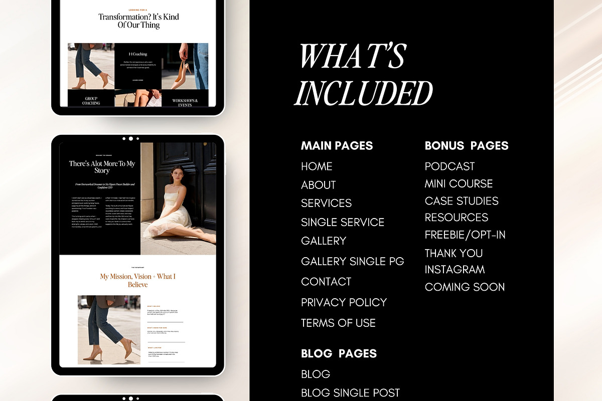 Showit Website | Ivory North, a Websites & App Template by thrivedigitally (Photo 9 of 11)
