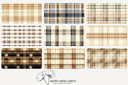 80 neutral plaid seamless pattern, a Pattern Graphic by Poppy Lane Studio (Thumbnail 2 of 11)