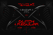 EXCYR | Futuristic Cyber Font, a Sans Serif Font by Nol 3 Studio (Thumbnail 3 of 9)