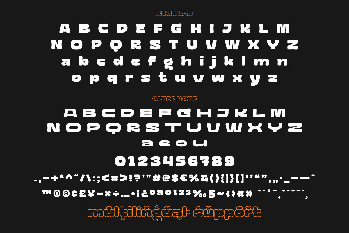 Grenbold - Modern Bold Font, a Sans Serif Font by trabaskriya (Photo 6 of 9)