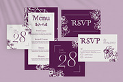 Elegant Wedding Invitation Set, an Invitation Template by Aiyari Graphic (Thumbnail 3 of 3)