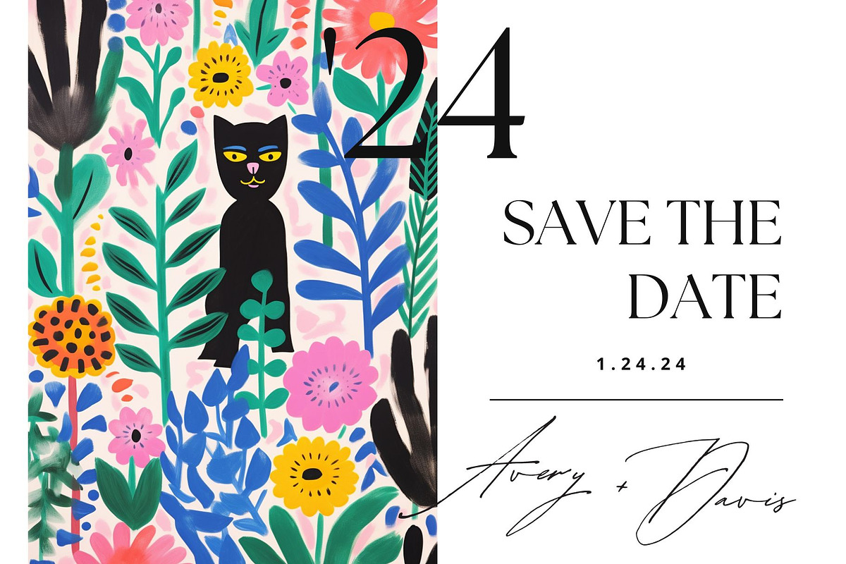 Botanical Cat Clipart Templates, an Animal Illustration by ARTOZEN DIGITAL (Photo 11 of 16)