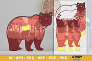Safari Animal Laser Cut SVG Bundle, an Animal Illustration by OTVEY DESIGN (Thumbnail 5 of 13)