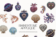 RHINESTONE APPLIQUE Collage, an Object Graphic by Lana Elanor (Thumbnail 9 of 10)