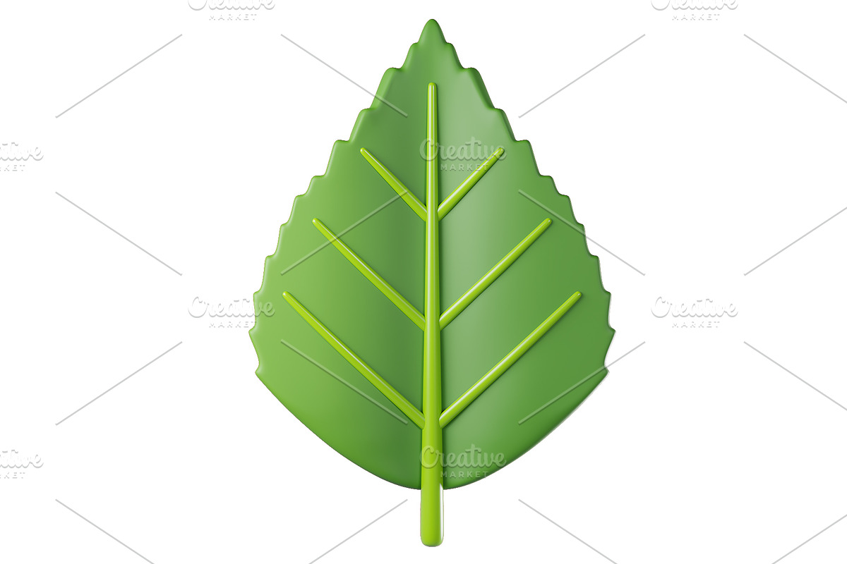 Cute 3D Autumn Leaves, a Plants & Tree 3D Model by Hannet (Photo 12 of 14)
