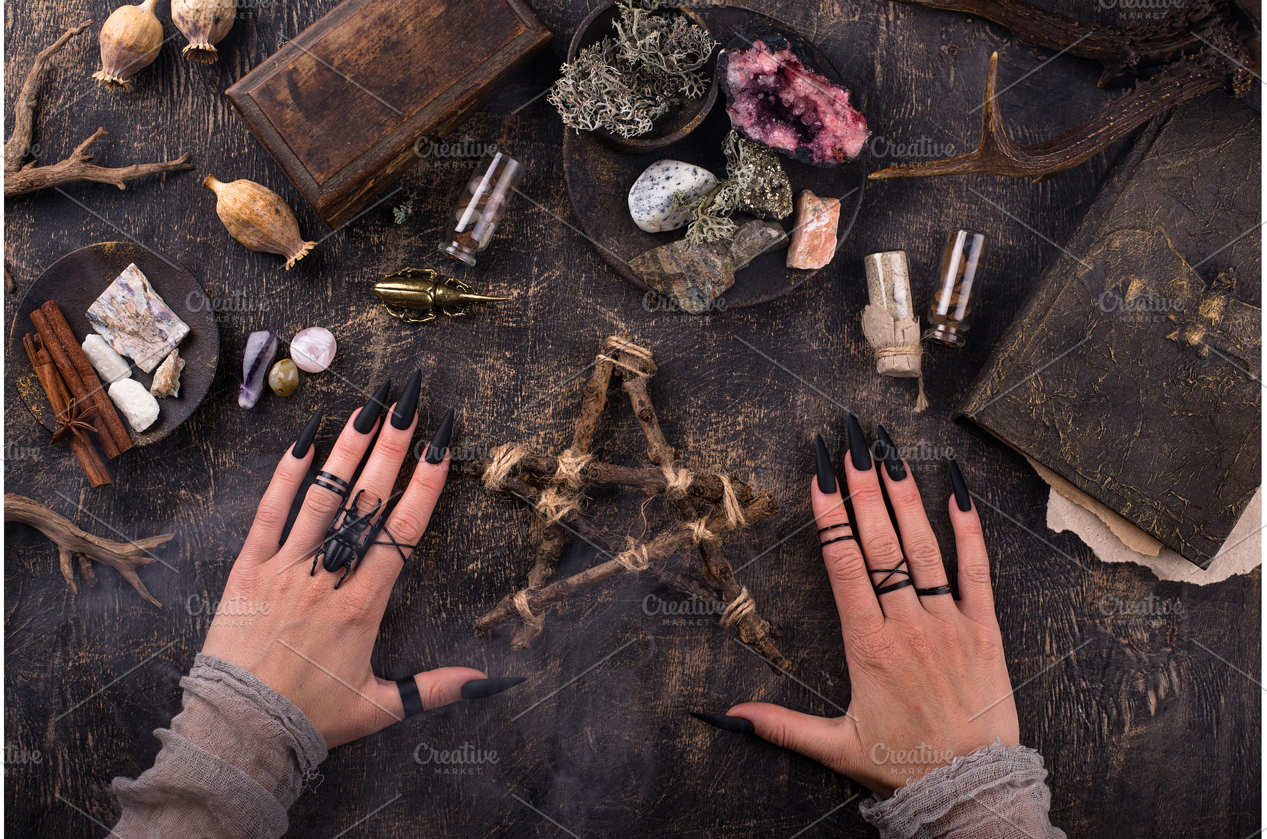 Esoteric magical background with, a Background Photo by Yulia Furman