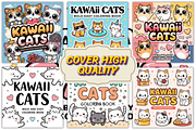 Bold and Easy Kawaii Cats, an Animal Illustration by Ink Gallery (Thumbnail 4 of 5)