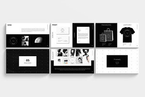 Simple Brand Manual Presentation