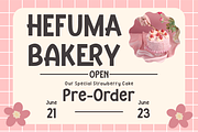 Hefuma | Display Playful Font, a Sans Serif Font by twinstd (Thumbnail 3 of 11)