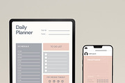 ADHD Therapy Daily Planner, a Stationery Template by Brand Your Biz Co. (Thumbnail 2 of 7)