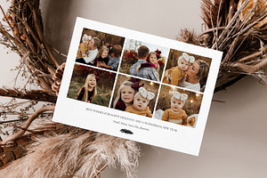 Christmas Card Template CD230