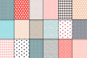 Geometric seamless patterns set, a Pattern Graphic by IreneArt illustrations (Thumbnail 2 of 4)