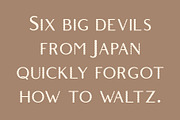 Belgium Distort, a Sans Serif Font by Craft Supply Co. (Thumbnail 6 of 8)