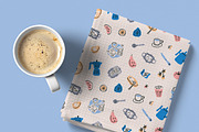 Breakfast food seamless patterns, a Pattern Graphic by Good Studio (Thumbnail 7 of 13)