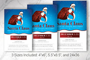 Santa Christmas Church Flyer PSD, a Flyer Template by Godserv Designs (Thumbnail 2 of 9)