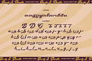 Berdy Danilla | Retro Script Font, a Script Font by Denustudios (Thumbnail 15 of 15)