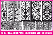 Ornamental Laser Cut Design Pack, an Illustration by Gfx_Store (Thumbnail 1 of 21)