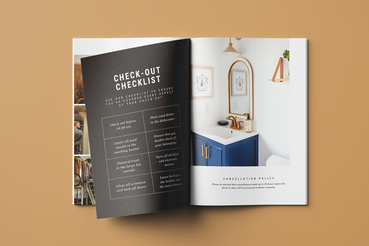 Airbnb Welcome Book & Signs Template preview 8