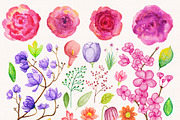 Watercolor Design Kit, a Texture Illustration by Seyyahil (Thumbnail 2 of 5)