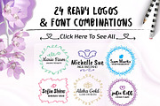 Stylish Feminine Logo Creator Arva, a Branding & Logo Template by joyologo (Thumbnail 6 of 15)