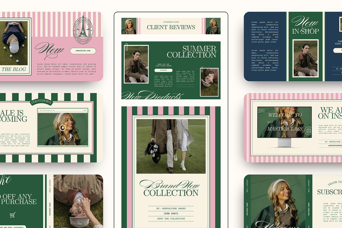 Email Marketing Newsletter Template