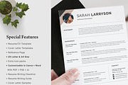 Resume / CV Template | Canva & Word, a Resume Template by CreativeZoom (Thumbnail 2 of 7)