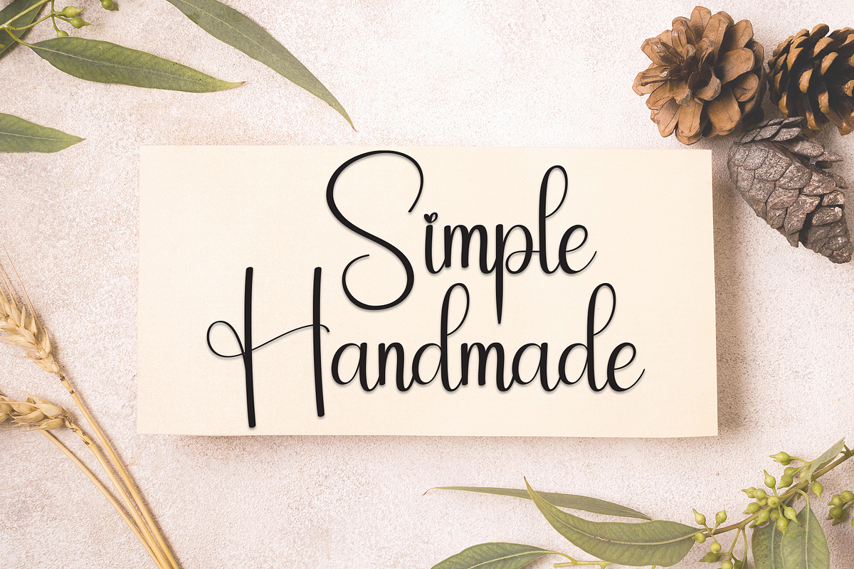 Diamond | Script Font, a Handwritten Font by Scratchones (Photo 5 of 9)
