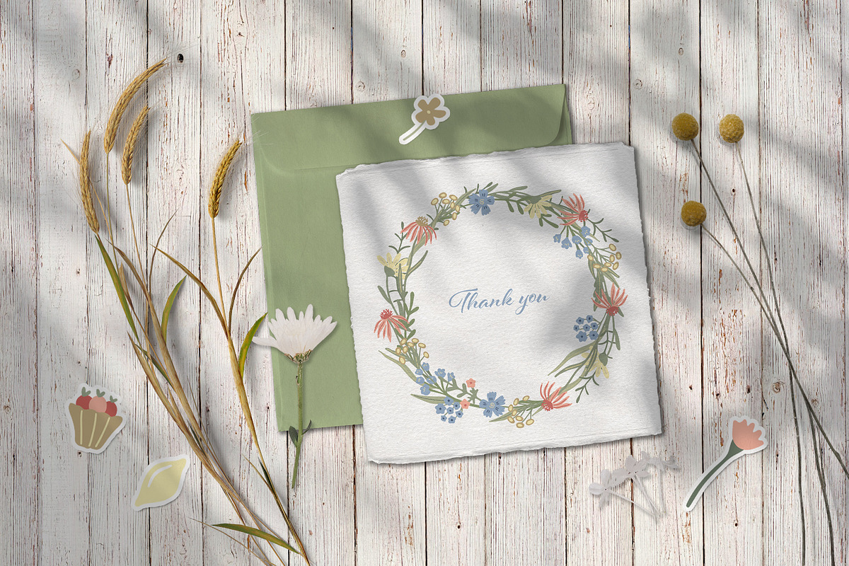 Herbal tea clipart and patterns, a Pattern Graphic by Anna Druzhkova (Photo 15 of 15)