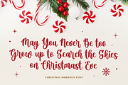 Christmas Ambience, a Script Font by Mozatype (Thumbnail 8 of 10)