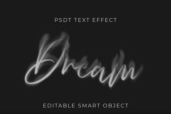 Soft Smoke Script Text Effect preview 2