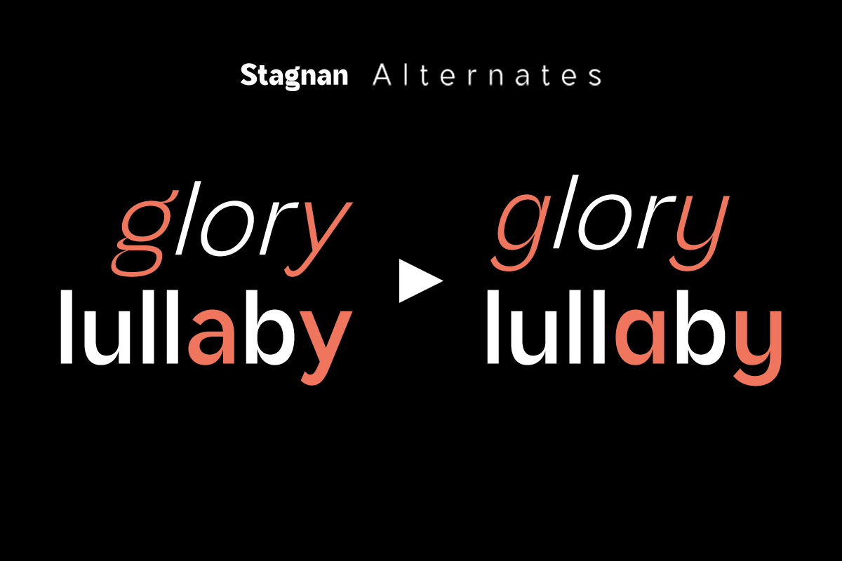 Stagnan, a Font by ArimaType (Photo 4 of 9)