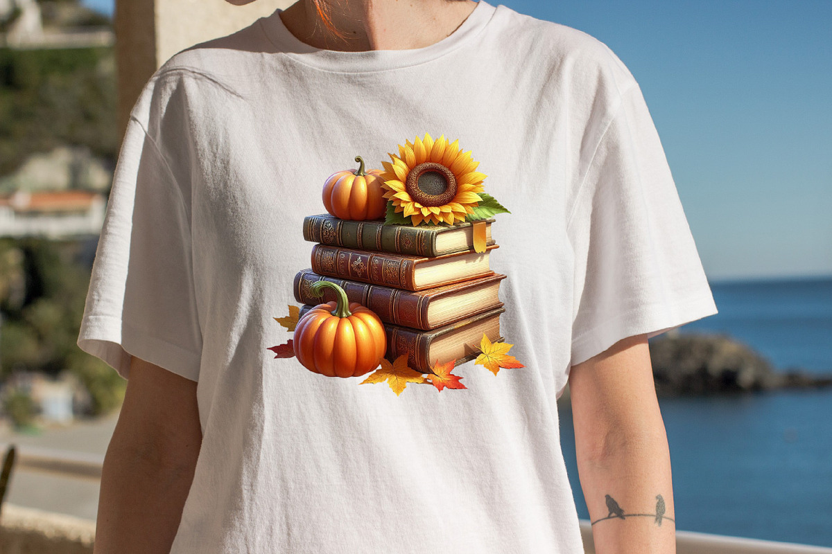 Vintage Sunflowers Autumn Sublimatio, an Illustration by SVGArt (Photo 8 of 8)