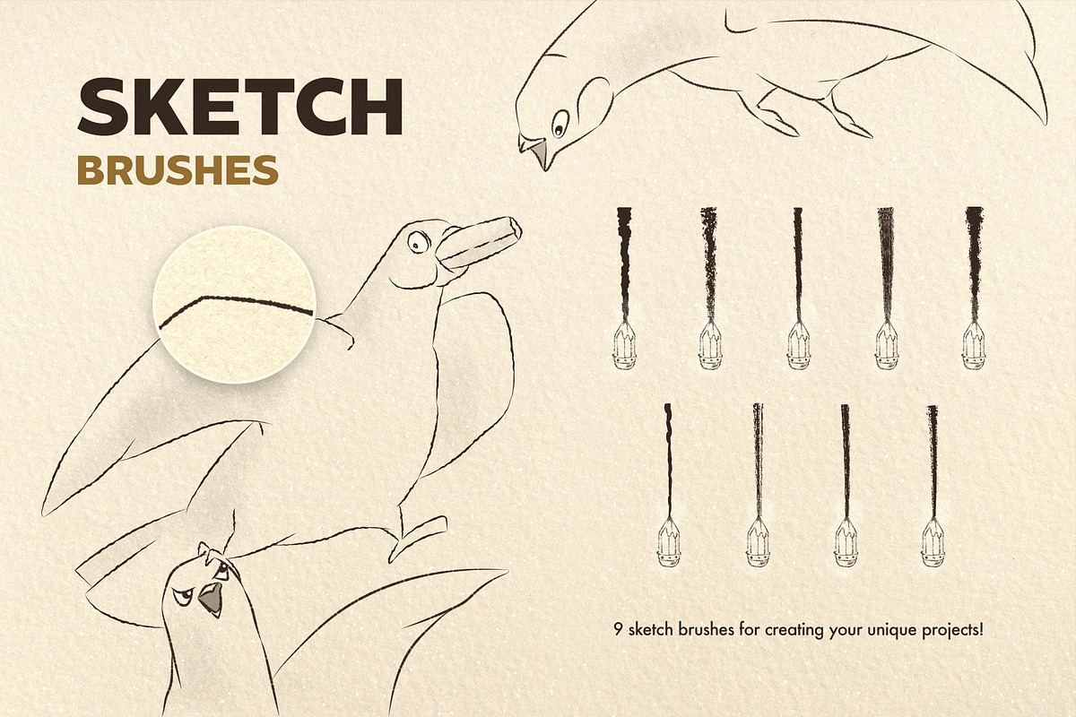 Artista Brushes for Illustrator, a Brush Add-On by pixelbuddha.net (Photo 3 of 9)