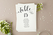 Rustic Wedding Seating Cards, Sophie, an Invitation Template by Alice Bluefox (Thumbnail 5 of 10)